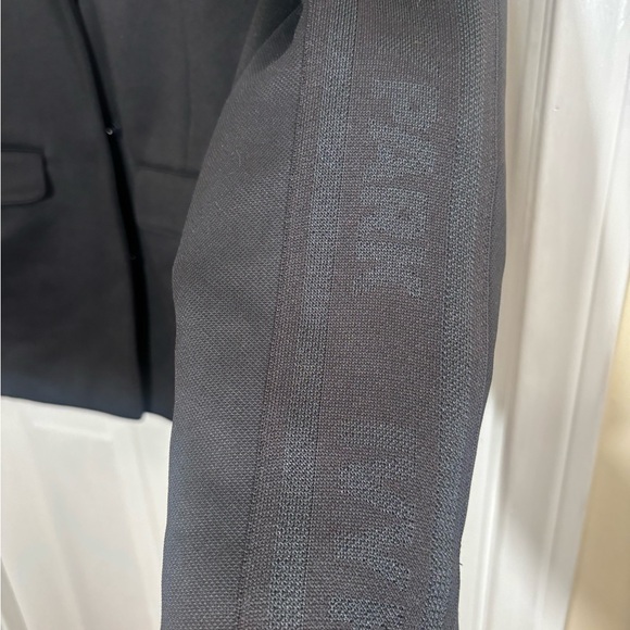 Adidas Ivy Park Black Blazer with Gold Accents Medium Size - Picture 4 of 10